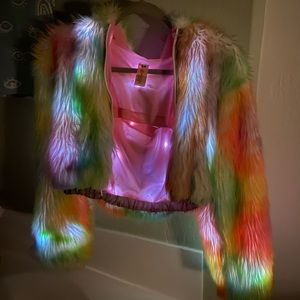J. Valentine LED Light Up Rave Jacket